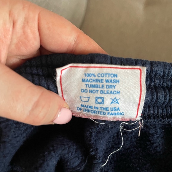 Free & Easy Large Navy Sweatpants - Picture 8 of 9